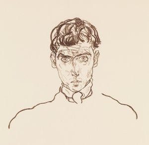 Portrait de Paris von Gütersloh, 1918 - Egon Schiele