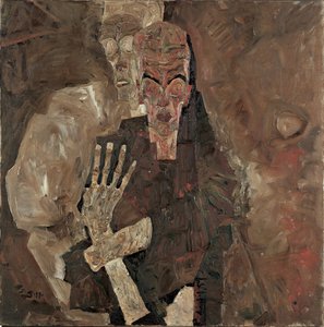 « Voyant de soi » II (« Mort et homme ») - Egon Schiele