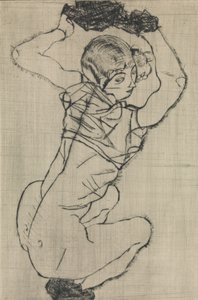Femme accroupie, 1914 - Egon Schiele