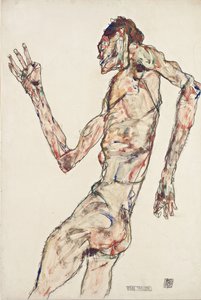 La danseuse, 1913 - Egon Schiele