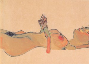 Jeune fille morte - Egon Schiele