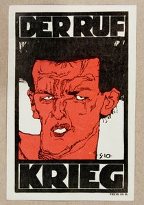 Couverture (utilisant un autoportrait de ... - Egon Schiele
