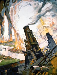 Affiche de propagande de la Première Guerre mondiale - Egon Tschirch