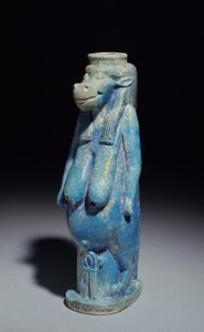Taueret, la déesse hippopotame, probablement Période Tardive, c.664-332 av. J.-C. (faïence émaillée)