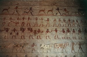Nécropole de Beni-Hasan. Tombe d