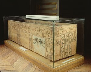 Sarcophage de Nakhti, chancelier sous le règne de Sésostris I (vers 1956-1911 av. J.-C.) d
