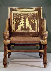 Chaise appartenant à la princesse Satamun, fille d