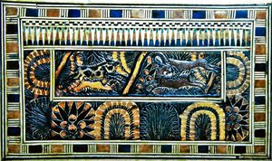 Coffre, de la tombe de Toutankhamon, Nouvel Empire - Egyptian 18th Dynasty
