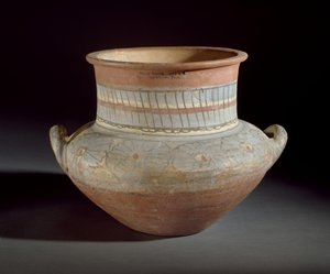 Pot décoré avec poignées, Amarna, 14ème siècle av. J.-C.