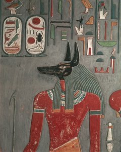 Égypte, Thèbes antique, Vallée des Rois, Murale d
