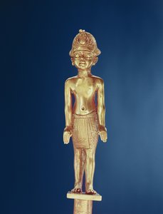 Figure du roi, de la tombe de Toutankhamon (vers 1370-1352 av. J.-C.) Nouvel Empire - Egyptian 18th Dynasty