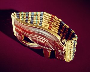 Bracelet de Perles Flexible, de la Tombe de Toutânkhamon