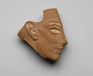 Profil incrusté, de Tell el-Amarna, Nouvel Empire, c.1353-36 av. J.-C.