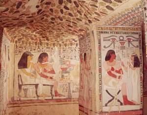 Intérieur de la tombe de Sennefer, Nouvel Empire