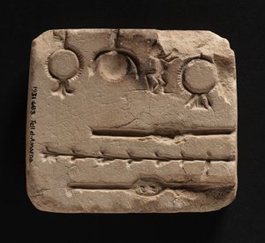 Moule en calcaire pour le moulage de bijoux en métal, Nouveau Royaume - Egyptian 18th Dynasty