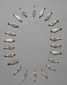 Perles en forme de pétale, vers 1391-1353 av. J.-C. - Egyptian 18th Dynasty