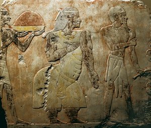 Reine de Pount, détail - Egyptian 18th Dynasty