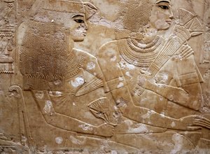 Ramose et sa femme (relief)
