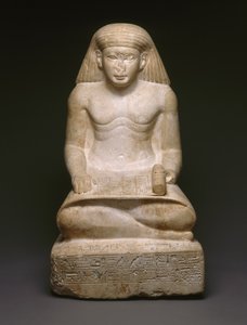 Statue de scribe d