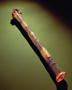 Étui de scribe pour roseaux d