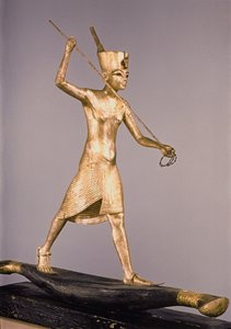 Le harponneur, de la tombe de Toutankhamon (c.1370-1352 avant J.-C.) - Egyptian 18th Dynasty