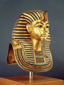 Le masque funéraire de Toutankhamon (vers 1370-1352 av. J.-C.) Nouveau Royaume, vers 1336-1327 av. J.-C.