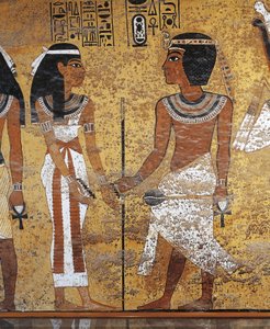 Toutankhamon et sa reine, Tombe de Toutankhamon, Louxor, Égypte