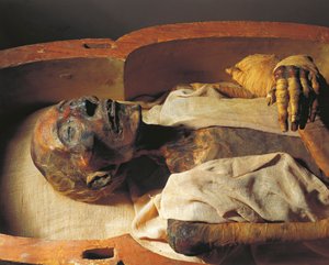 Momie de Ramsès II (détail)