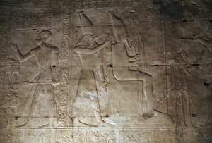 Relief, Temple de Séthi Ier, Abydos, Égypte, civilisation égyptienne, Nouvel Empire, Dynastie XIX - Egyptian 19th Dynasty