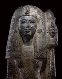 Statue porte-étendard de la reine Néfertari, Nouvel Empire, vers 1290-1224 av. J.-C. - Egyptian 19th Dynasty