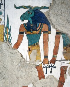 Le messager à tête de bélier, troisième porte du Royaume d