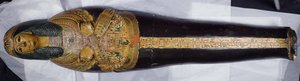 Couvercle intérieur de la momie de Nesyamun, peut-être trouvé à Deir El-Bahri, Nouvel Empire, vers 1100 av. J.-C. - Egyptian 20th Dynasty