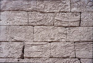 Les Peuples de la Mer, Bataille Navale de Ramsès III, Medinet Habu, 1195-64 av. J.-C.