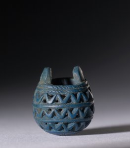 Modèle de panier comme amulette, vers 1069-945 av. J.-C.