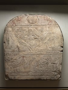 Stèle du grand prêtre de Ptah, Shedsunefertem, 945-924 avant J.-C. - Egyptian 22nd Dynasty