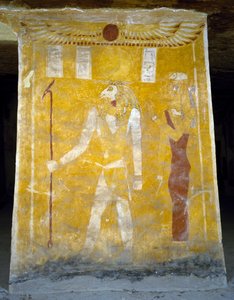 Peintures murales de la tombe de Pa Nentwy, Oasis de Bahariya - Egyptian 26th Dynasty