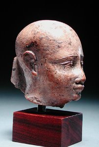Tête masculine, c.350 av. J.-C. - Egyptian 30th Dynasty