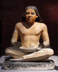 Scribe accroupi, 5e dynastie - Egyptian 5th Dynasty