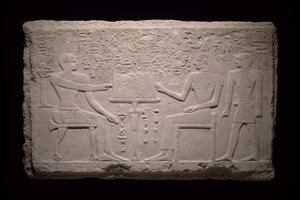 Fragment de mur de la tombe de Thenti, 2524-2400 av. J.-C.