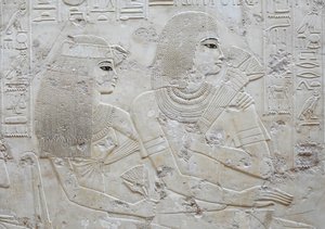 Amenhotep et sa femme May, tombe de Ramose - Egyptian Egyptian