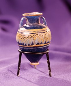 Amphore, 3e-4e siècle av. J.-C. (verre) - Egyptian Egyptian