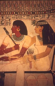 Égypte ancienne, tombeau de Sennoufer, Thèbes/Louxor - Egyptian Egyptian
