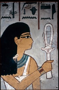 Égypte ancienne, peinture murale, tombe de Sennufer, tombe des nobles, Thèbes