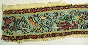 Textile polychrome, égyptien, période copte 4e-12e siècle