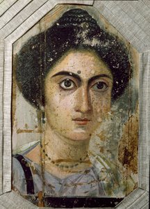 Antiquité égyptienne : portrait funéraire d