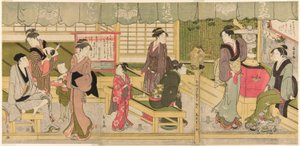 La pièce avant du Naniwaya - Eishōsai Chōki