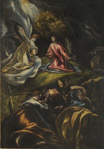 Jésus dans le Jardin des Oliviers - El (1541 1614) Greco