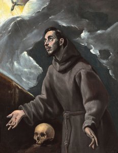 Saint François recevant les stigmates - El Greco