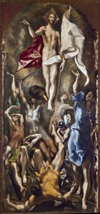 La résurrection du Christ - El Greco
