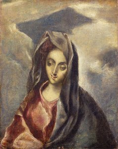 La Madone, vers 1600 - El Domenico (after) Greco